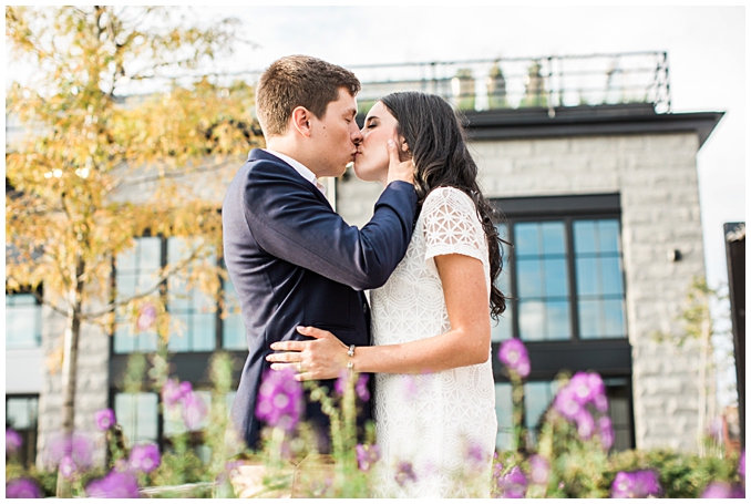 Sagamore Pendry Baltimore Engagement Photo | Sagamore Pendry Baltimore Wedding | Fell's Point Baltimore Engagement Session | Summer Engagement Inspiration in downtown Baltimore | Summer engagement outfit inspiration | Photo by Richard and Tara Photography